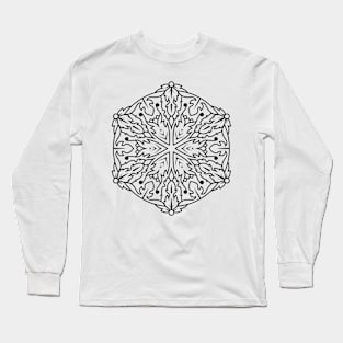 Inspirational MANDALA T-SHIRT MANDALA 117 Long Sleeve T-Shirt